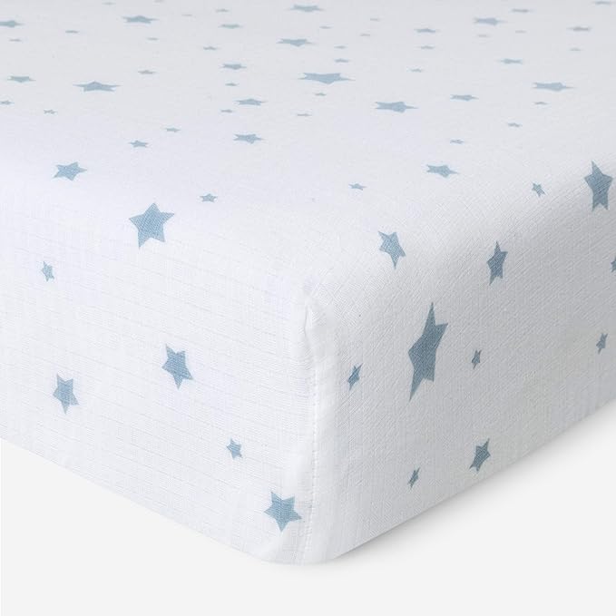Newton Baby Mini Crib Fitted Sheets | Organic Muslin Cotton, Breathable & Soft - Image 8