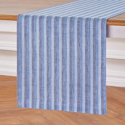 Solino Home Linen Table Runner 120 Inches Long - Image 2