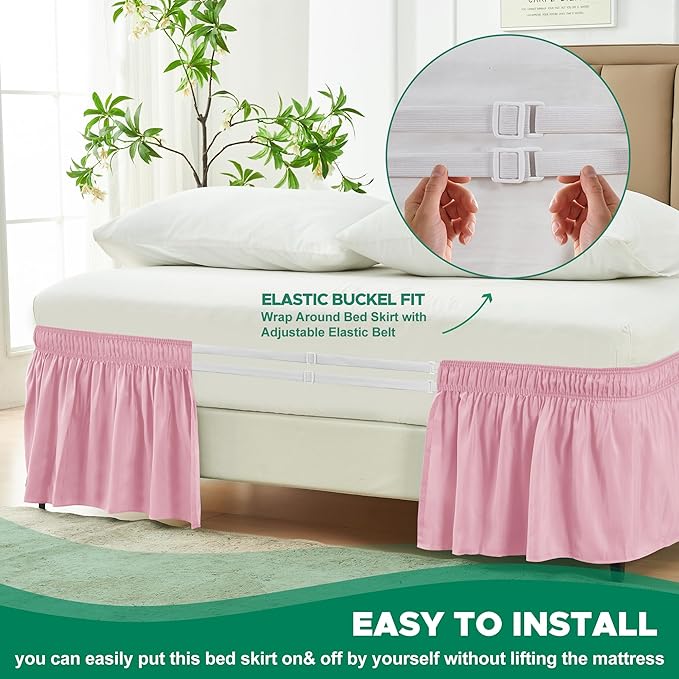 Biscaynebay Wrap Around Bed Skirts - Image 5