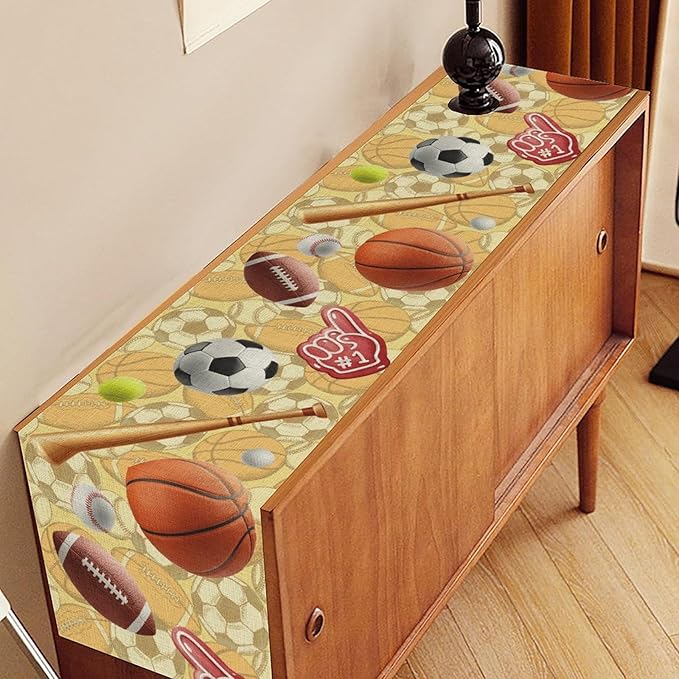 Sports Ball Table Runner - Image 3
