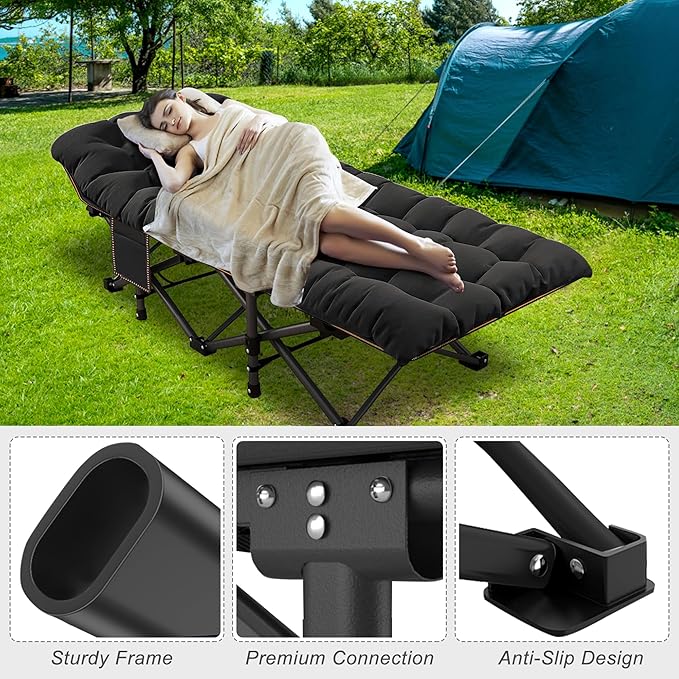 ABORON XXL Camping Cot for Adults 900LBS - Image 6