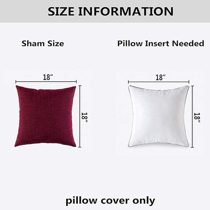 Kevin Textile Supersoft Faux Linen Square Christmas Throw Cushion Cover - Image 6