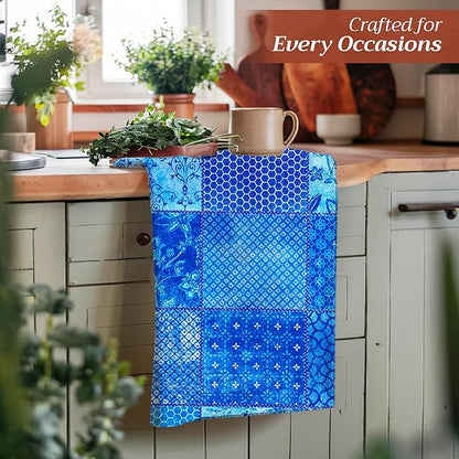 Maison d' Hermine Kitchen Towels Set of 3 100% Cotton 27.50" x 20" Reusable - Image 6
