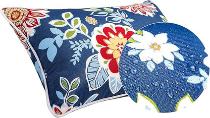 JMGBird Outdoor Pillows Waterproof Set of 2 Outdoor Throw Pillows - Image 3