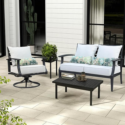 Aoodor Outdoor Chair Cushion, 24 x 24 Inch Water-Resistant, Fade-Resistant - Image 8