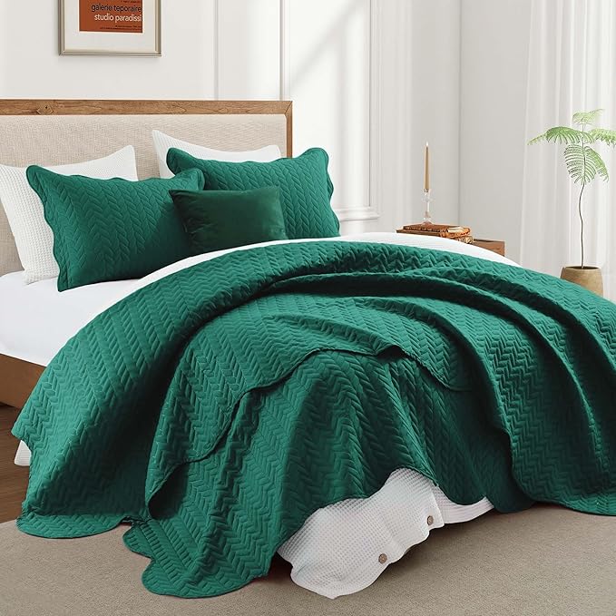 IR Imperial Rooms California King Quilt Bedding Set Size + 2 Pillow Shams - Image 3