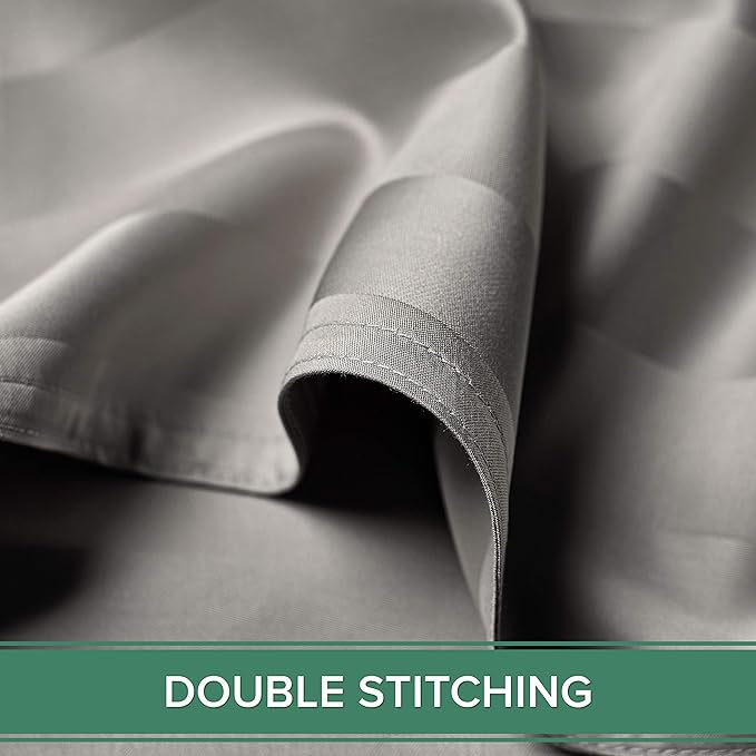 Pure Bamboo California King Sheets, Genuine 100% Organic Viscose Derived from - Image 6
