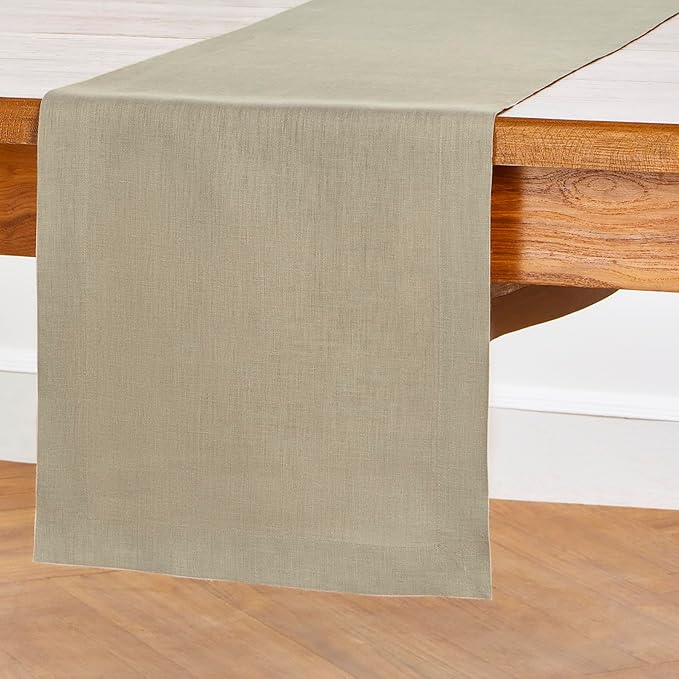 Solino Home Linen Table Runner 60 Inches - Image 2