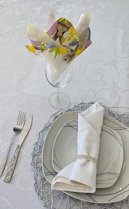 AM Decor Easter Luncheon Paper Napkins 20-Count Dinner Paper Napkins - Image 4