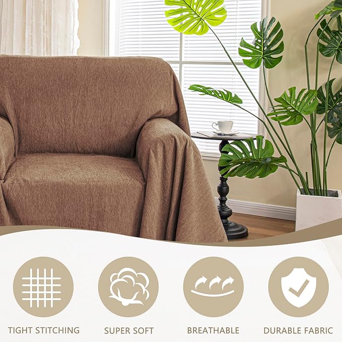 MYSKY HOME Oversized Armchair Couch Cover - Image 2