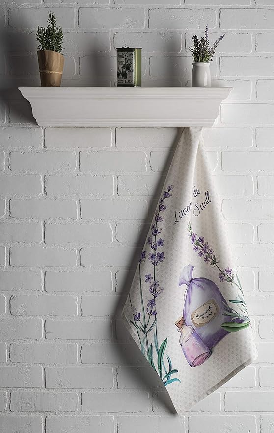 Maison d' Hermine Kitchen Towels Set of 3 100% Cotton 27.50" x 20" Reusable - Image 8