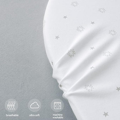 Bassinet Sheets 2 Pack 18" x 30" - Image 4