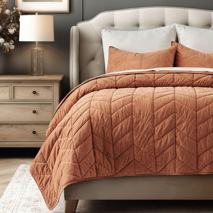 evergrace 3 pieces luxurious queen velvet quilts, ultra, package contents