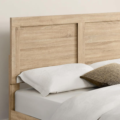 kislot wood bed frame with headboard and footboard, package contents