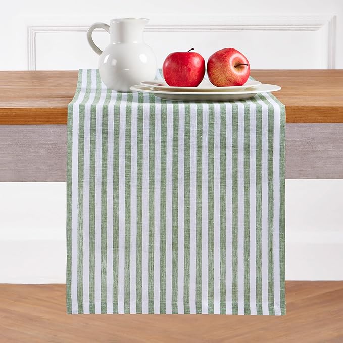 Solino Home Linen Table Runner 156 Inches Long by SolinoHome