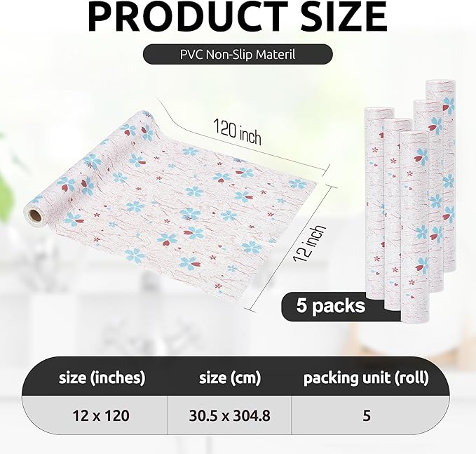 RAY STAR 12X120 Inch Shelf Liner - Image 5