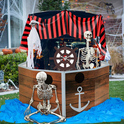 Fanfanwin Halloween Trunk or Treat Car Decorations Kit, Retro