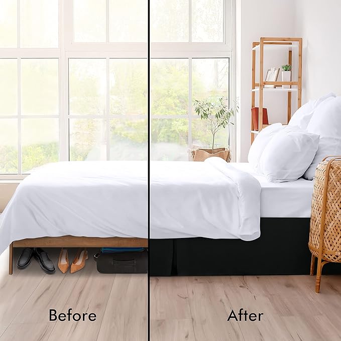 Utopia Bedding Queen Bed Skirt - Image 3