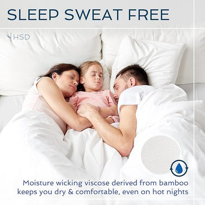 Hotel Sheets Direct 4 Piece Bed Sheet Set King Size, 100% Viscose Derived from - Image 5