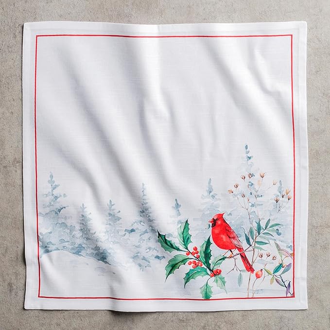 Maison d' Hermine Cloth Napkins Set of 4 100% Cotton - Image 8