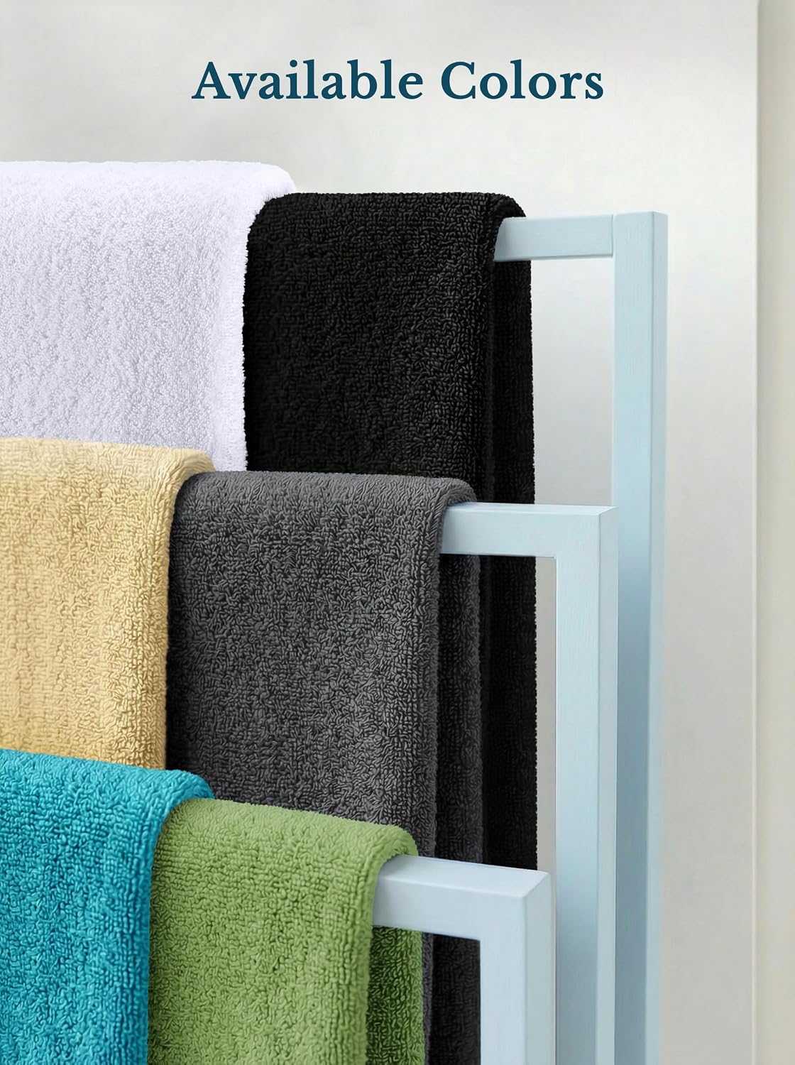 utopia towels 4 pack premium bath towels, 27x54, view 9
