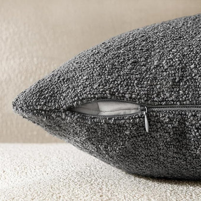 Woaboy Pack of 2 20x20 Inch Decorative Boucle Throw Pillow Covers Textured - Image 7
