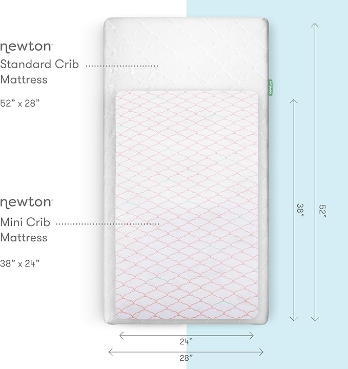 Newton Baby Fitted Mini Crib Sheets | Organic Muslin Cotton, Breathable & Soft - Image 2