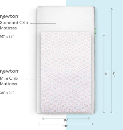 Newton Baby Fitted Mini Crib Sheets | Organic Muslin Cotton, Breathable & Soft - Image 2