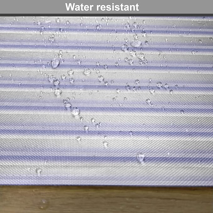 Ambesonne Modern Place Mats Set of 4, Stripe Tube Like Bars Animation Inspired - Image 6