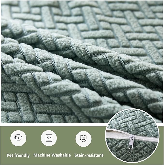 Throw Pillow Covers Couch Pillows Covers Wear-Resistant Universal Stretch - Image 6