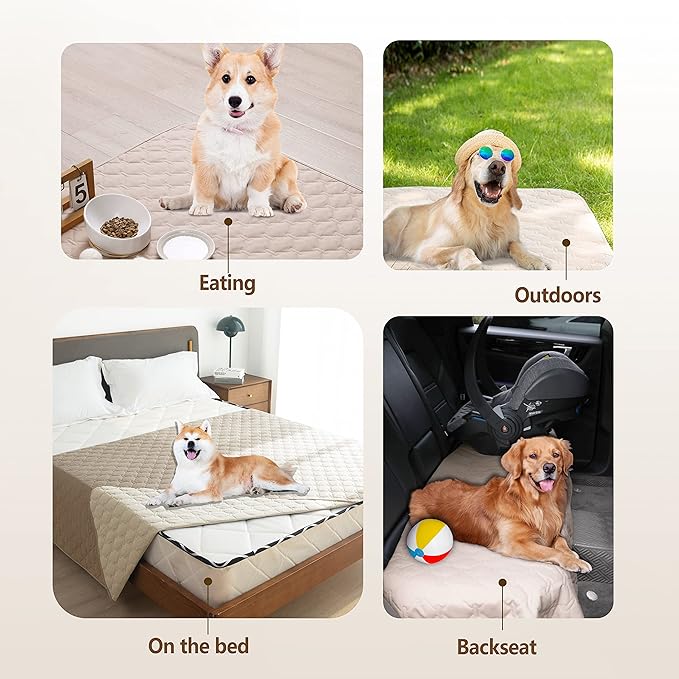 gogobunny 100% Double Sided Waterproof Dog Blanket Soft Pet Bed Cover - Image 3