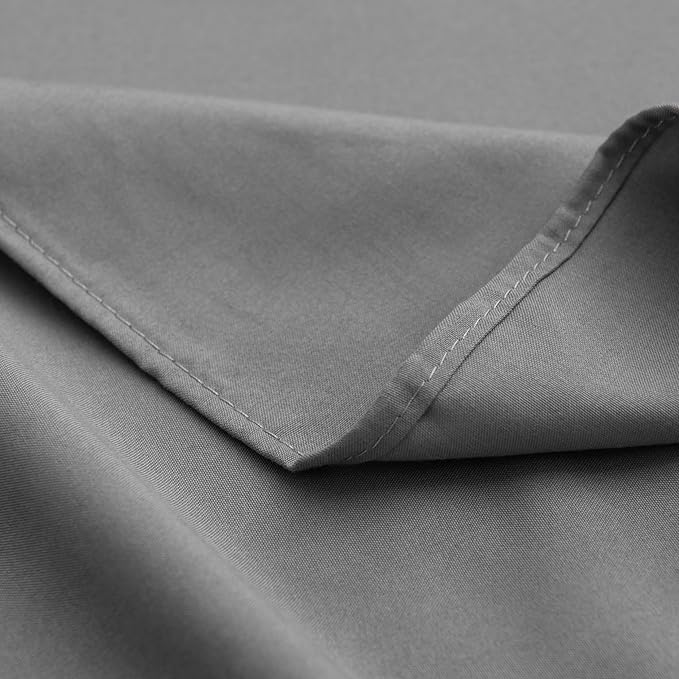 Grey Bed Skirt Full Size Ruffled Bed Skirt - Image 6