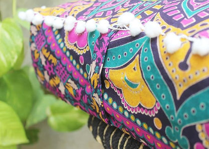 CRAFT KALA Large Hippie Mandala Meditation Floor Ottoman Pillow Cushion Pouf - Image 8