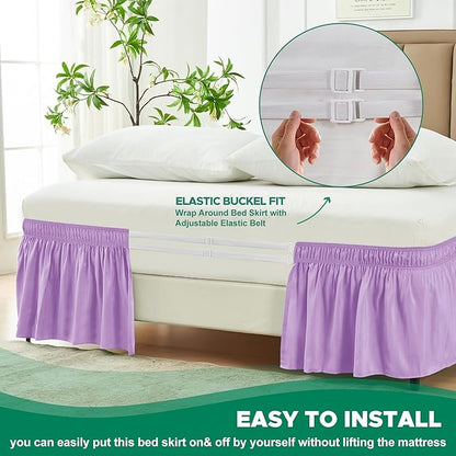 Biscaynebay Wrap Around Bed Skirts - Image 4