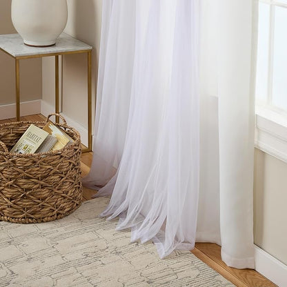 TOWN & COUNTRY LUXE Talia Double Layer Indoor Curtains, Sheer and Room - Image 6