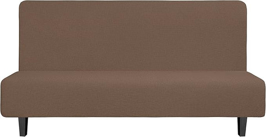 Easy-Going Stretch Futon Slipcover Armless Futon Bed Cover Furniture Protector by Easy-Going