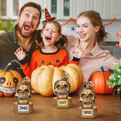 3 Pcs Halloween Trophy Best Costume Contest 1st 2rd 3nd Trophies Award