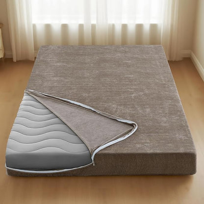 H.VERSAILTEX Twin Size Armless Futon Mattress Covers by HVERSAILTEX