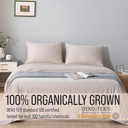 Bella Coterie Luxury Bamboo Viscose Full Size Sheet Set | 100% Organically - Image 4