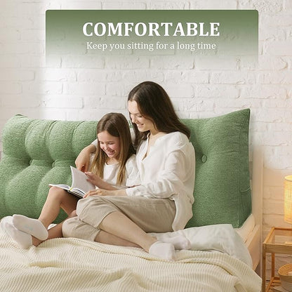 14 lbs Thickened Headboard Pillow Wedge Pillow Headboard Reading Pillow Bed - Image 5