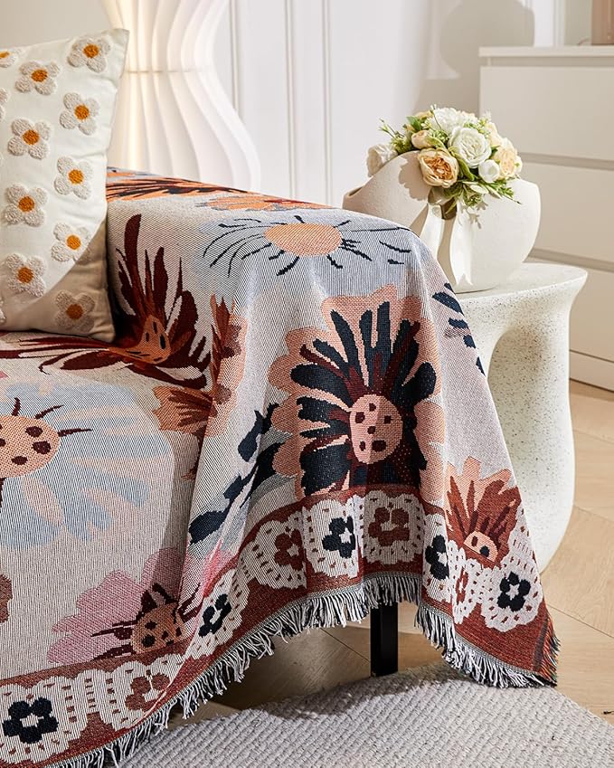 AIVIA Couch Cover Sheet Blanket, Oversized Covers - Image 6