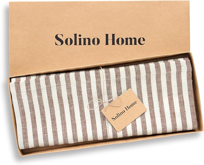 Solino Home Linen Table Runner 120 Inches Long - Image 5