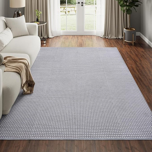 Boho Washable Area Rugs 5x7 ft, Non Slip Area Rug by YDKGL