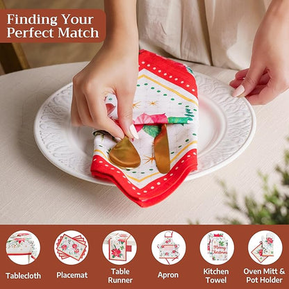 Maison d' Hermine Cloth Napkins Set of 4 100% Cotton - Image 4