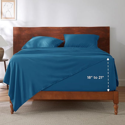 Bedsure Deep Pocket Full Size Bed Sheets Set - Image 8