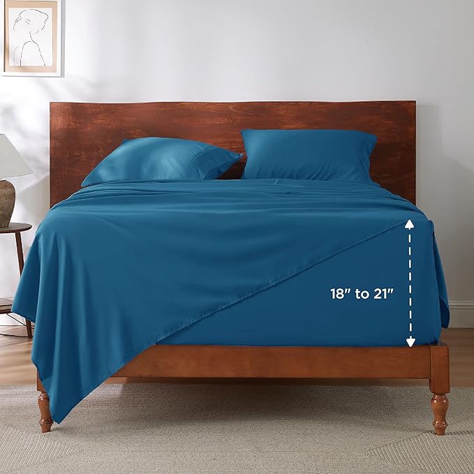 Bedsure Deep Pocket King Sheet Set - Image 8