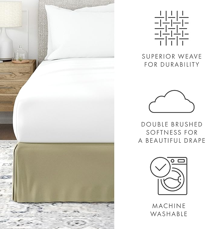 Linen Market Bed Skirt - Image 5