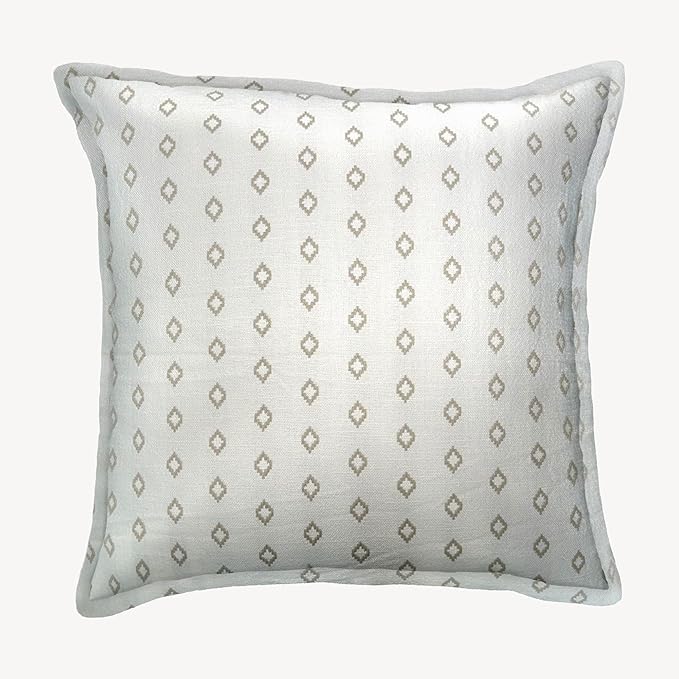 SanVia Serenity Premium Cotton Throw Pillow Covers, 20 x 20 Inches, Luxurious by SanVia