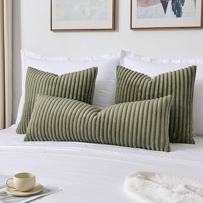 Kevin Textile Soft Plush 14x36 Inch Long Lumbar Pillow Cover 1 Pack, Luxury - Image 5