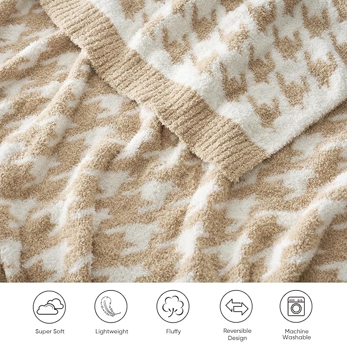 Snuggle Sac Throw Blanket for Couch, Reversible Super Soft Warm Blankets Cozy - Image 3
